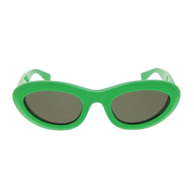 Eyewear Oval Frame Sunglasses In Green Product Image