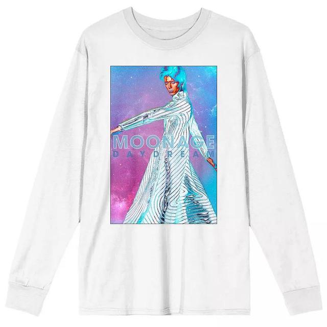 Mens David Bowie Moonage Daydream Colored Smoke Graphic Tee Product Image