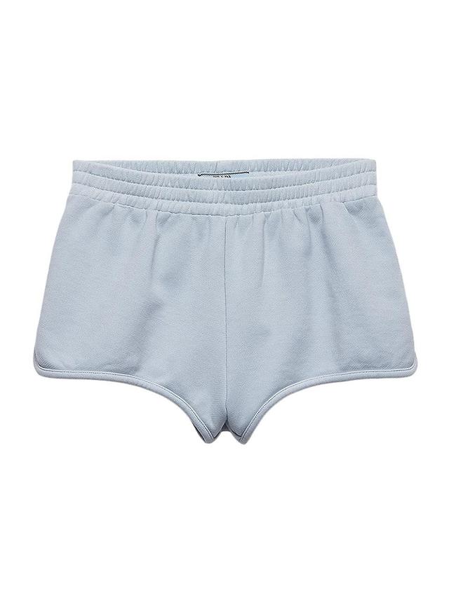 Womens Cotton Fleece Shorts Product Image