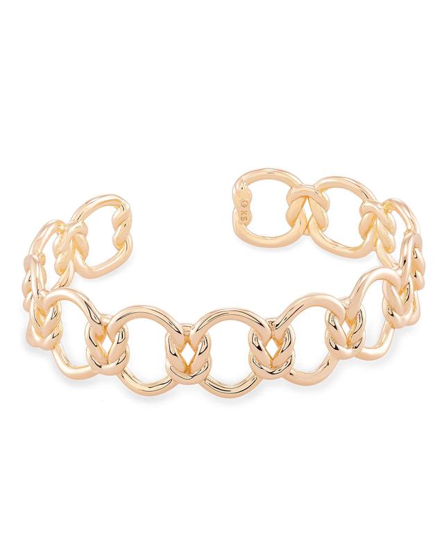 Kendra Scott Fallyn Cuff Bracelet In Rose Gold | Metal Product Image