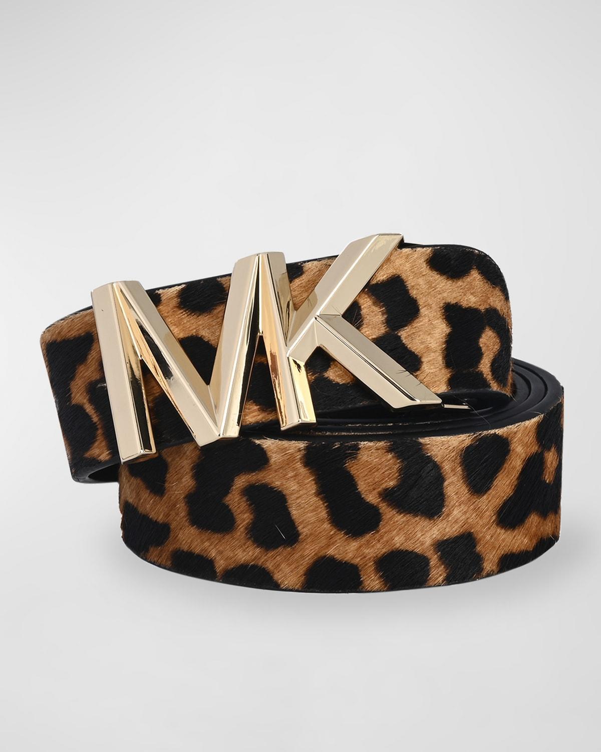 Michael Kors Women's 35 Millimeter Haircalf Karli Belt Product Image