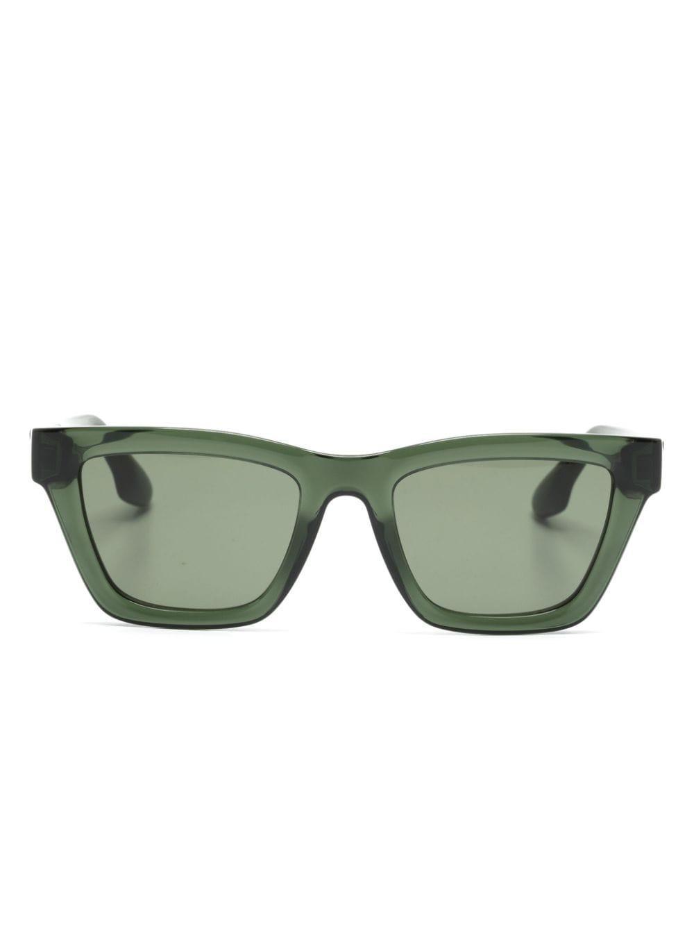 Wayfarer-frame Sunglasses In Green Product Image