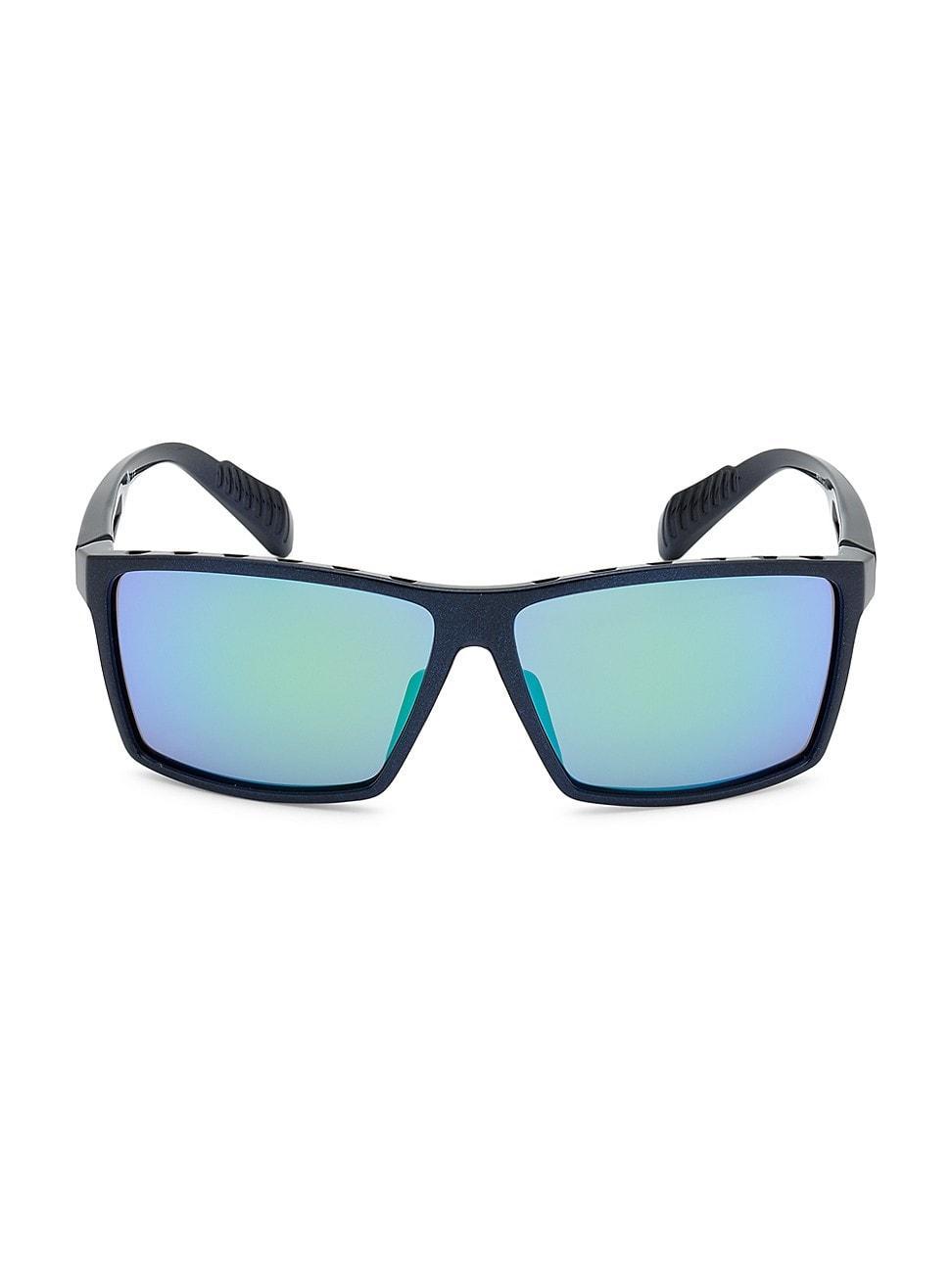 Mens 63MM Square Injected Sunglasses Product Image