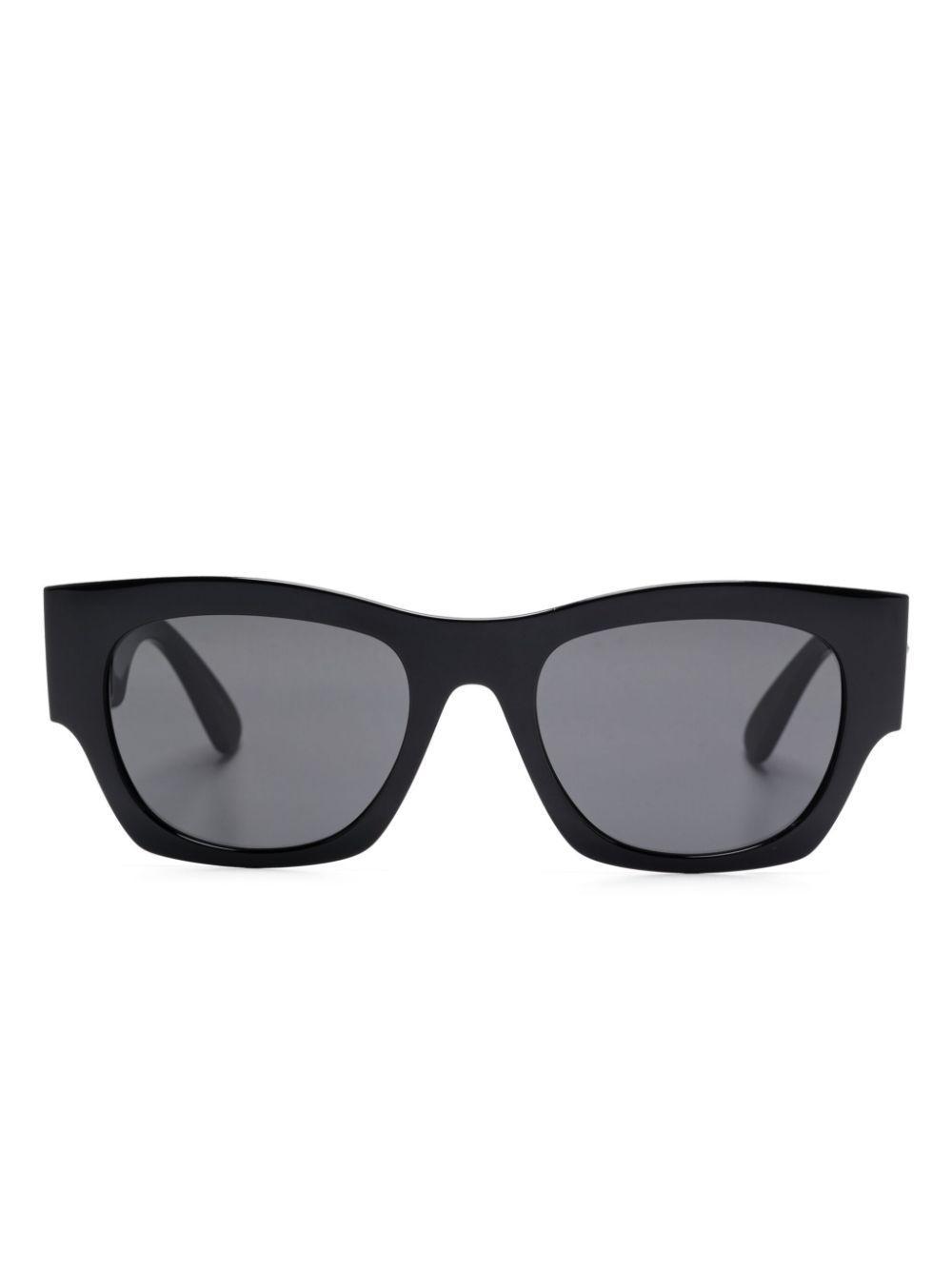 VERSACE Medusa Plaque Sunglasses In Black Product Image