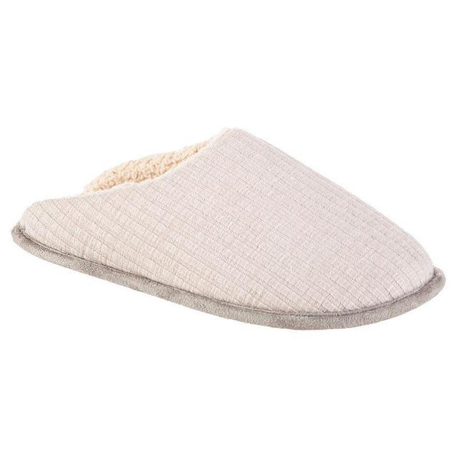 isotoner Fine Guage Rib Knit Womens Scuff Slippers Product Image