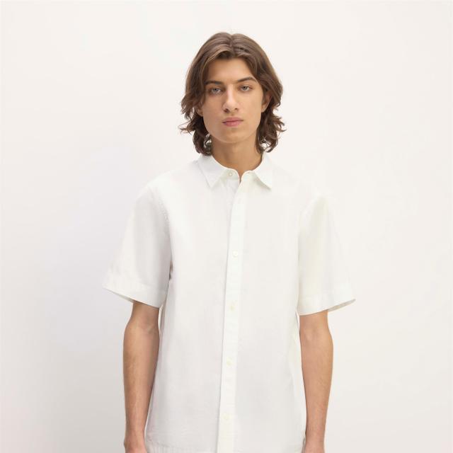 Mens Supima Short-Sleeve Poplin Shirt by Everlane Product Image