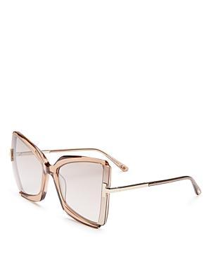 TOM FORD Womens Gia 63mm Butterfly Sunglasses Product Image