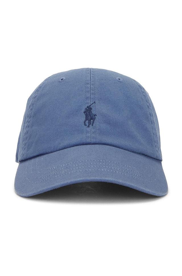 Polo Ralph Lauren Chino Cap in Blue Product Image