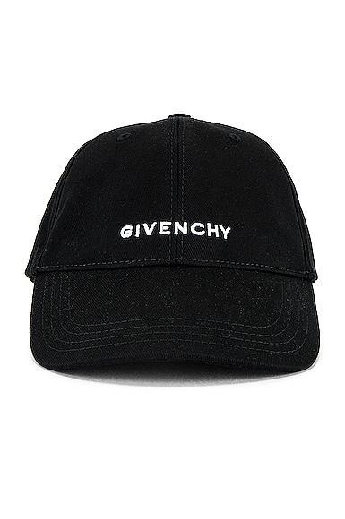 Givenchy Embroidered Logo Cap Black.. Product Image