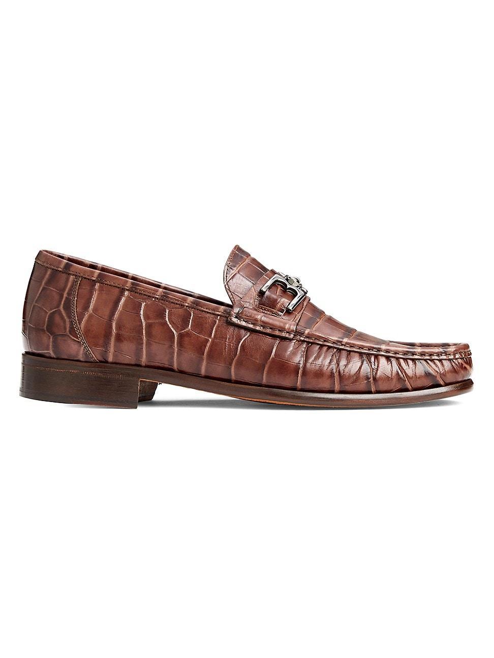 Bruno Magli Mens Trieste Leather Bit Loafers Product Image