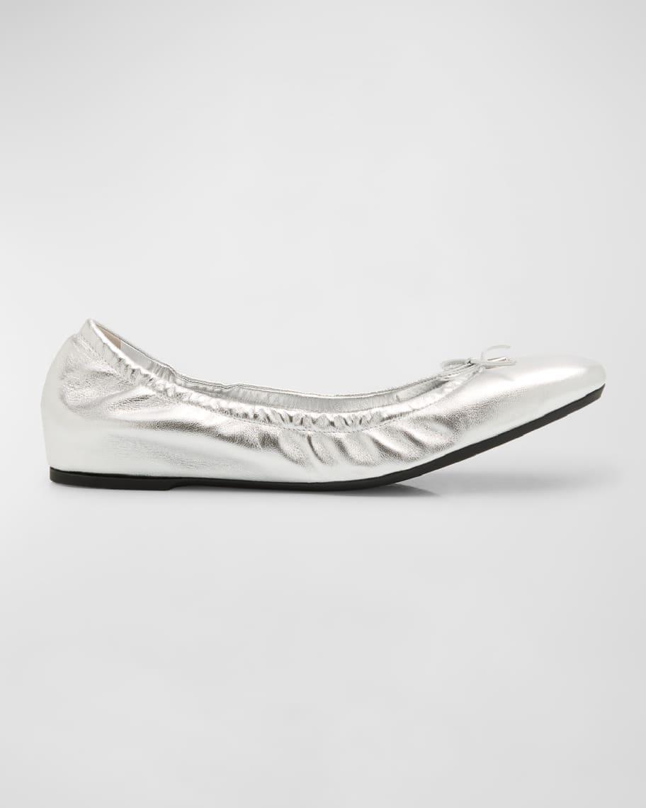 VLogo Medallion Bow Ballerina Flats Product Image