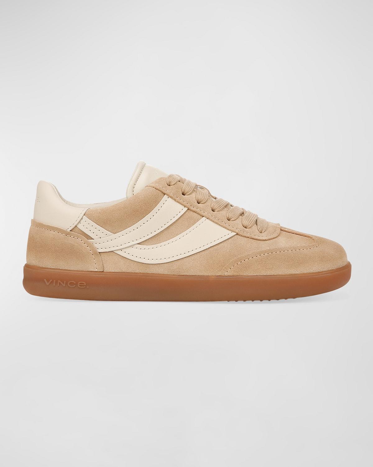 Oasis Mixed Leather Retro Sneakers Product Image