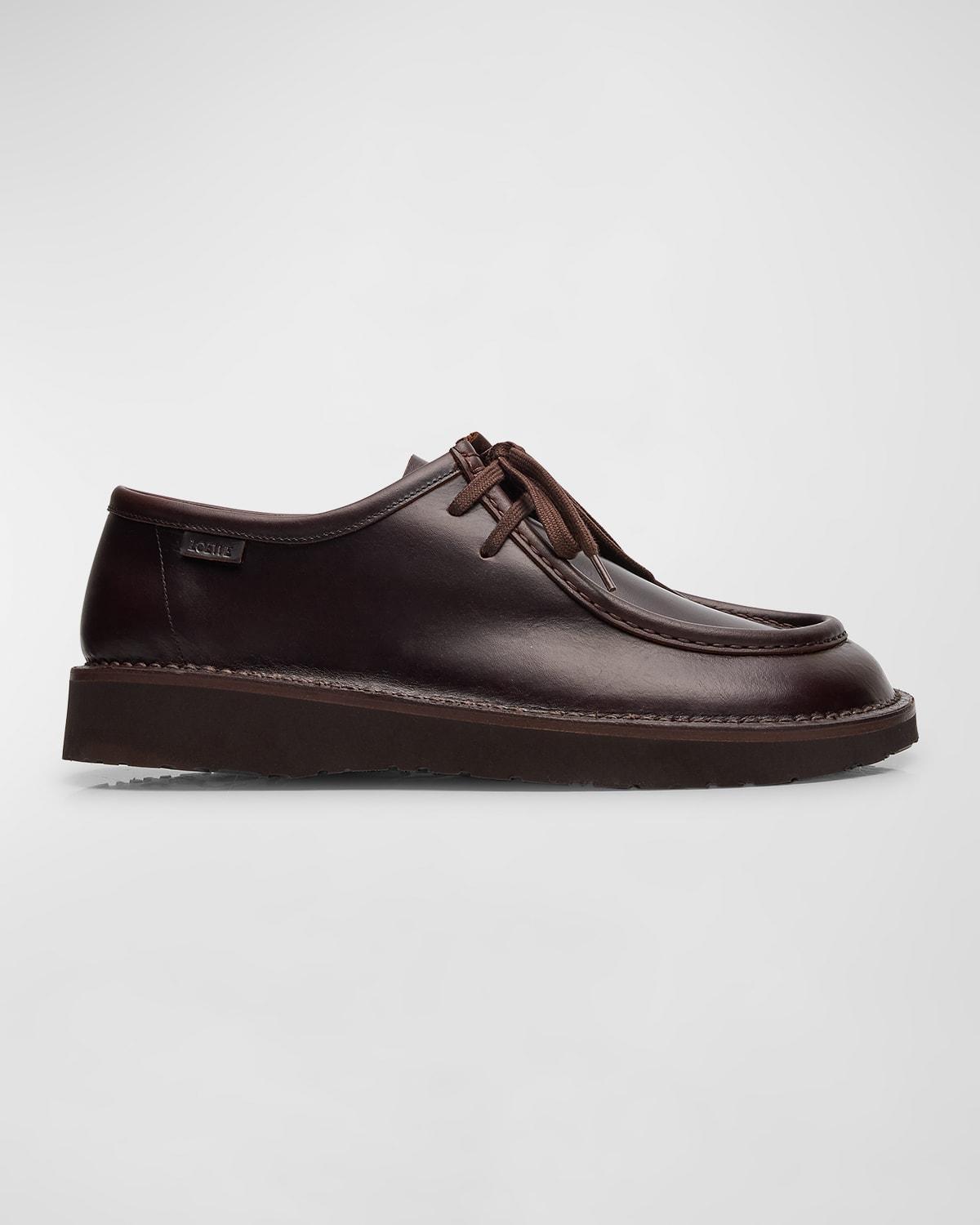 Mens Faro Moc-Toe Leather Derby Shoes Product Image