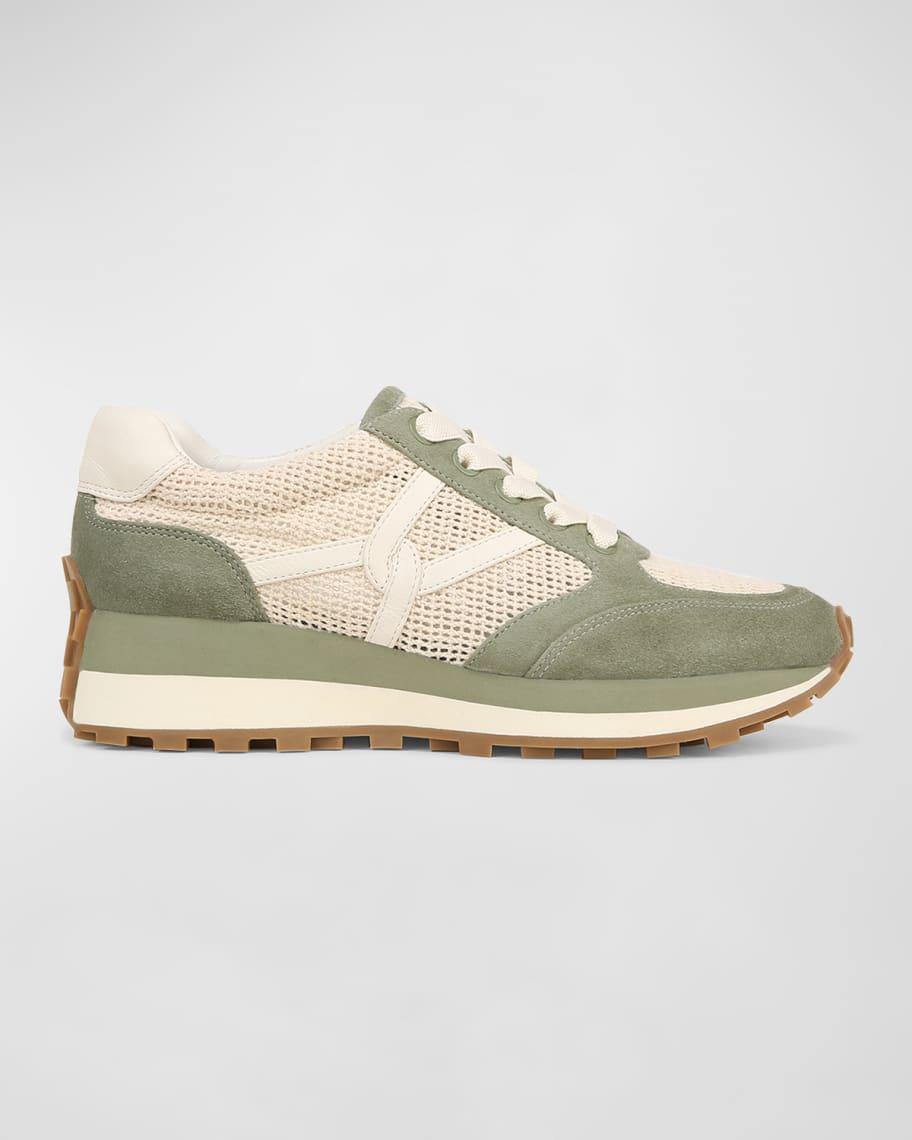 Valentina Mesh Suede Retro Sneakers Product Image