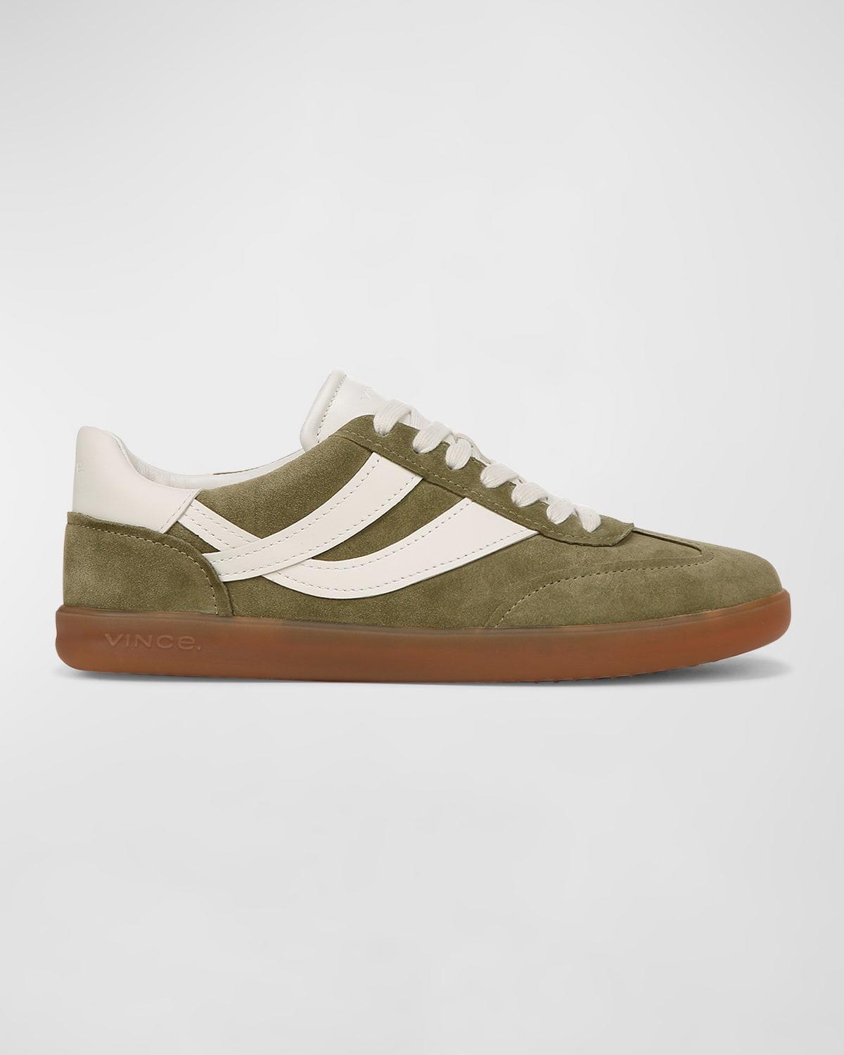 Oasis Mixed Leather Retro Sneakers Product Image