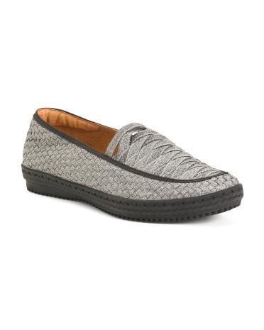 Lola Slip On Loafers for Women | Textile/Man-Made Sole/Metal Product Image