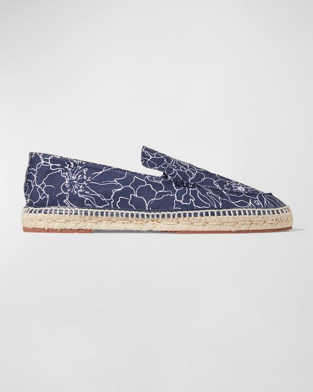 Mens Harbor Venetian Suede Espadrilles Product Image