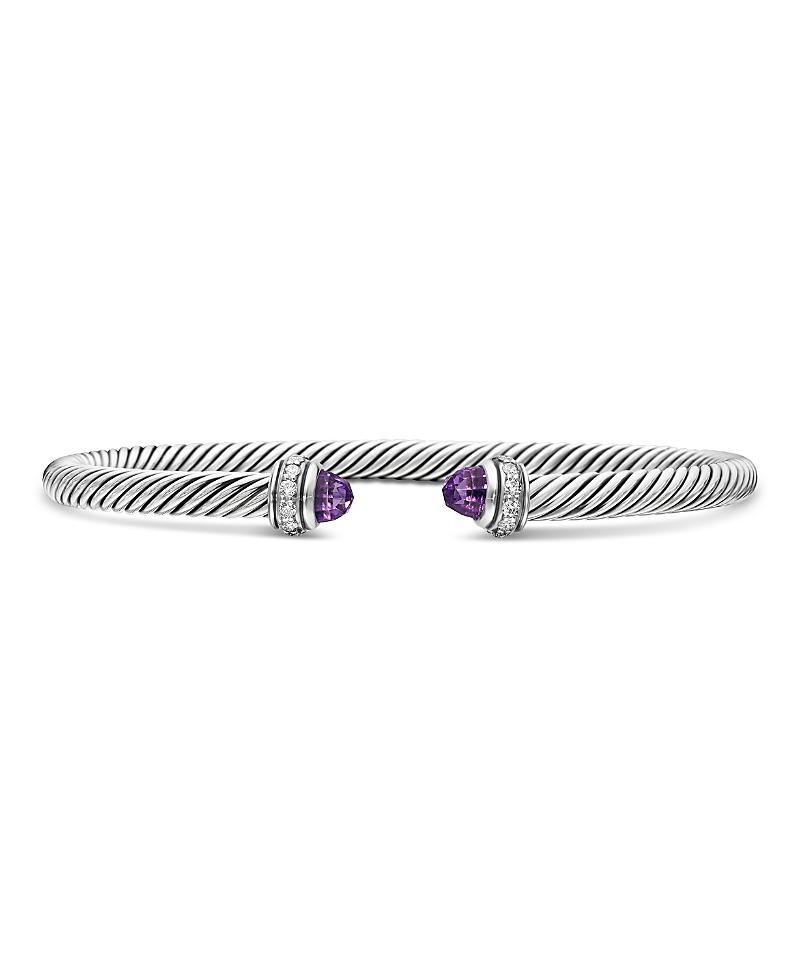 Womens Cable Classics Bracelet in Sterling Silver Product Image