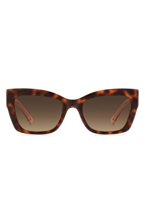 kate spade new york Valeria Cat Eye Sunglasses, 53mm Product Image