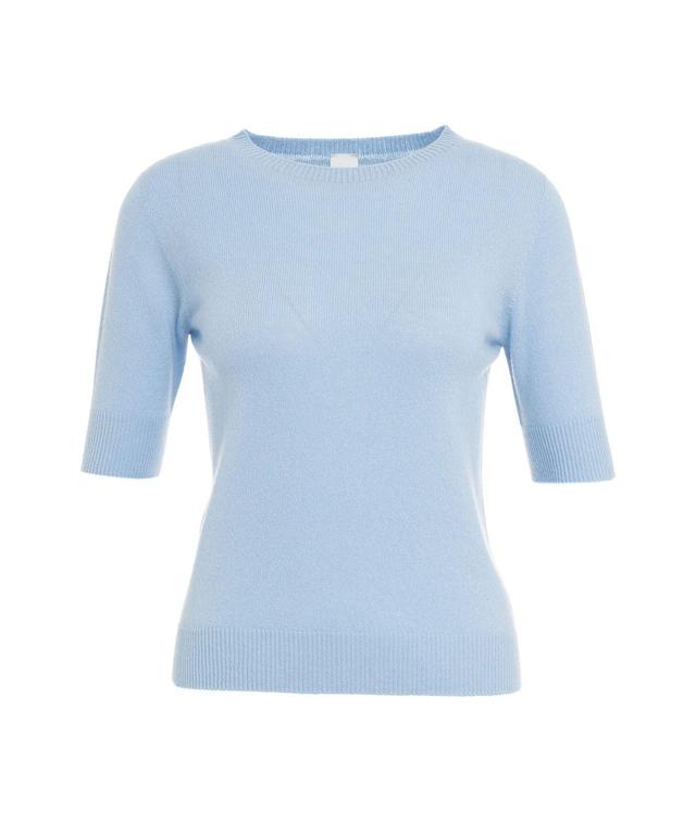 Maglia in cashmere a maniche corte Female Product Image