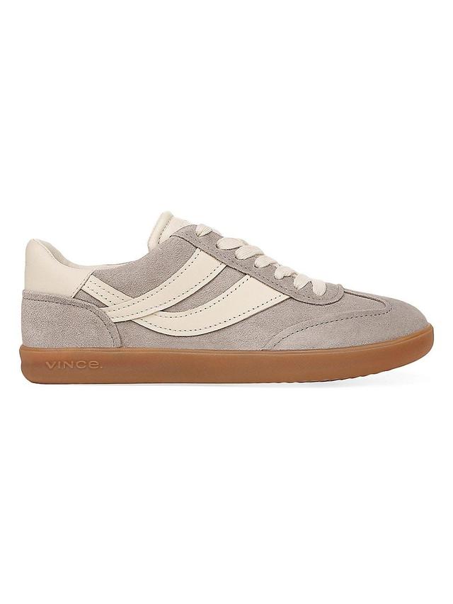 Oasis Mixed Leather Retro Sneakers Product Image