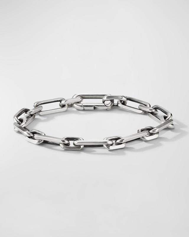 Mens Elongated Open Link Chain Bracelet Product Image