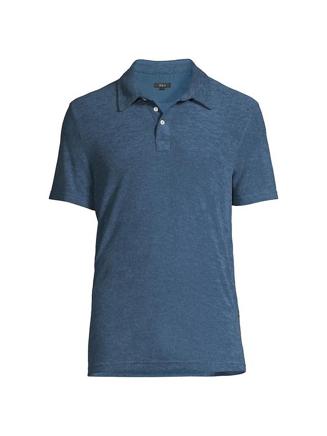 Mens Rhen Stretch Terry Polo Shirt Product Image