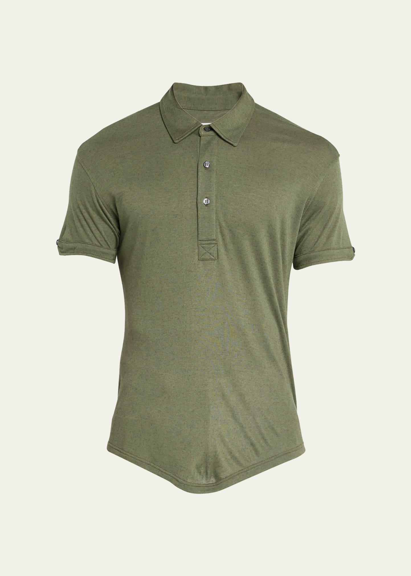 Mens Sebastian Cashmere-Blend Polo Shirt Product Image