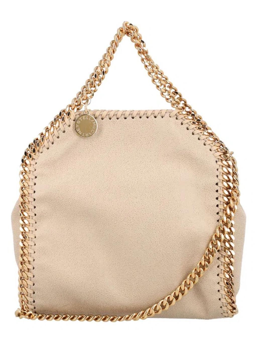 Women's Falabella Mini Tote Bag In Butter Cream Product Image