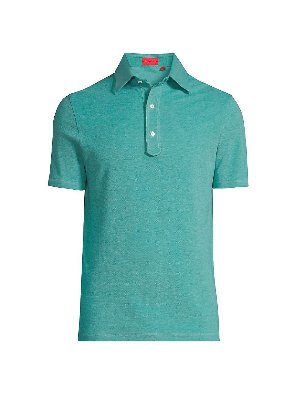 Mens Slim-Fit Cotton Piqu Polo Product Image