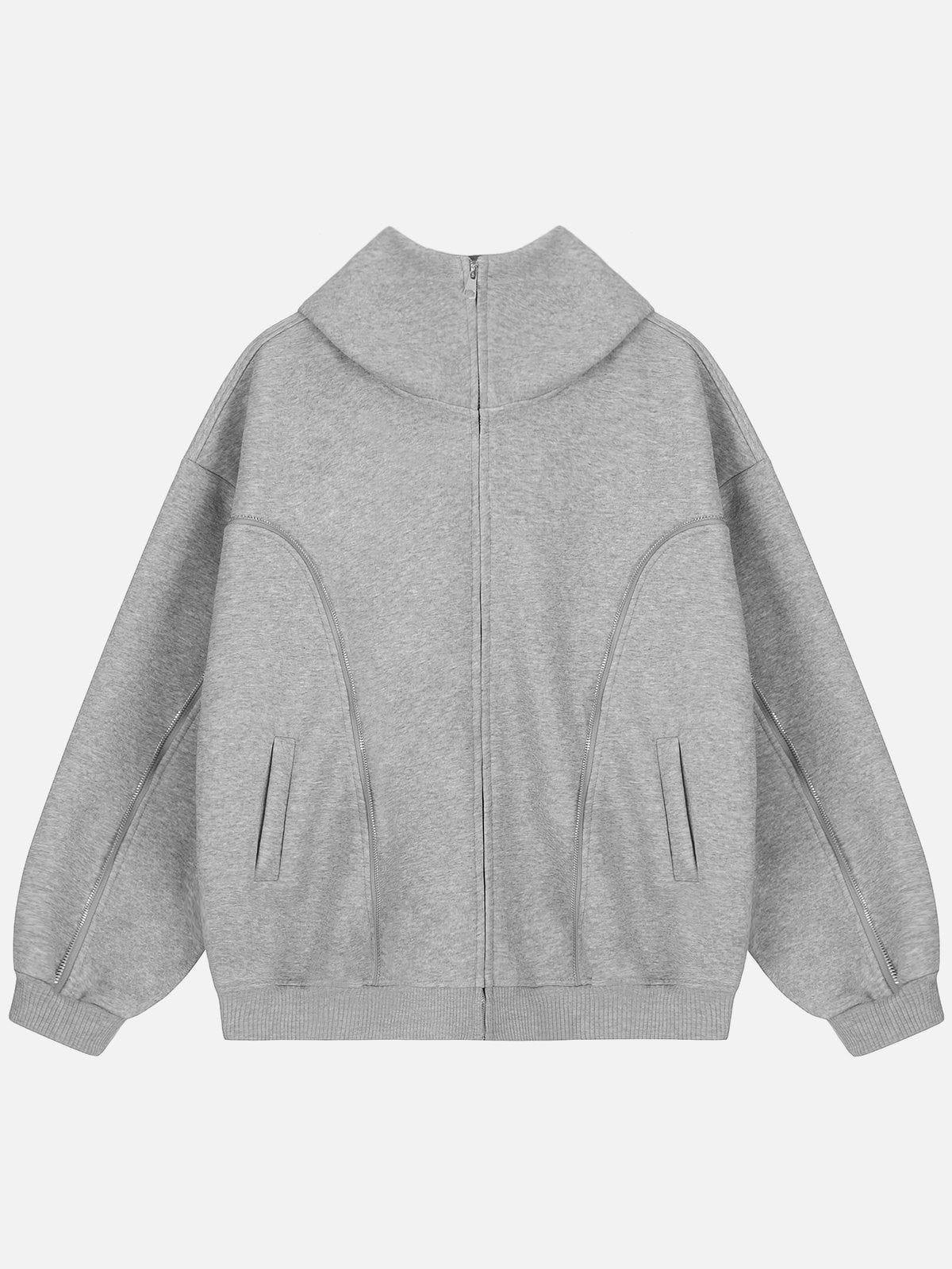 Aelfric Eden Zip Up Decoration Hoodie Product Image