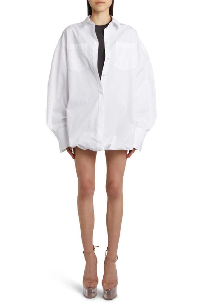 Short Dress In Bianco Ebano Product Image