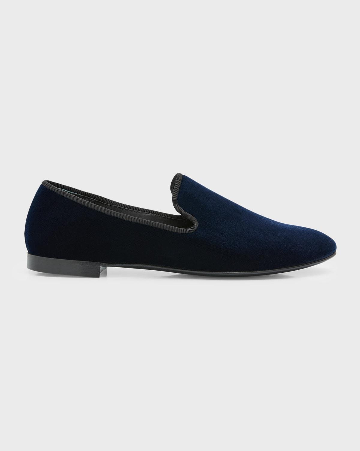 Mens Veronica Velvet Loafers Product Image