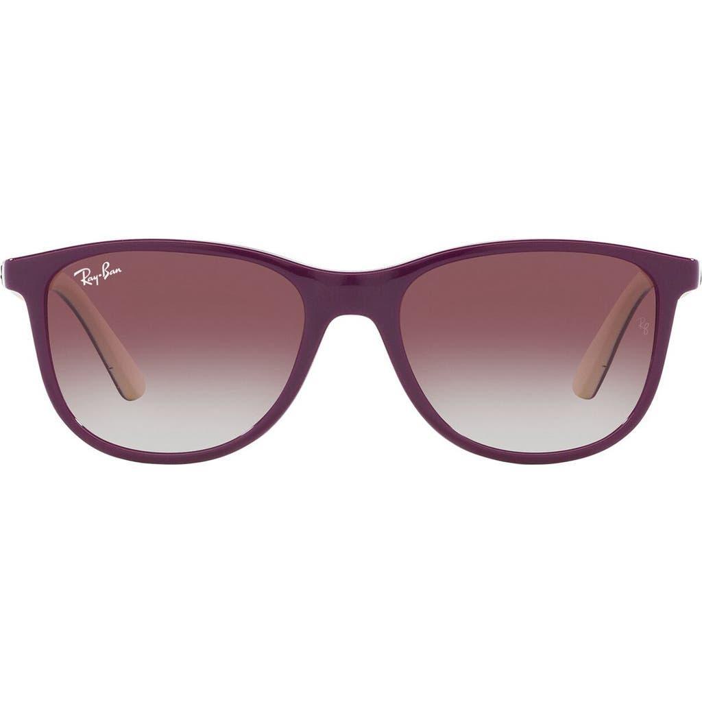 RAY BAN Ray-ban 49mm Square Sunglasses In Violet Product Image