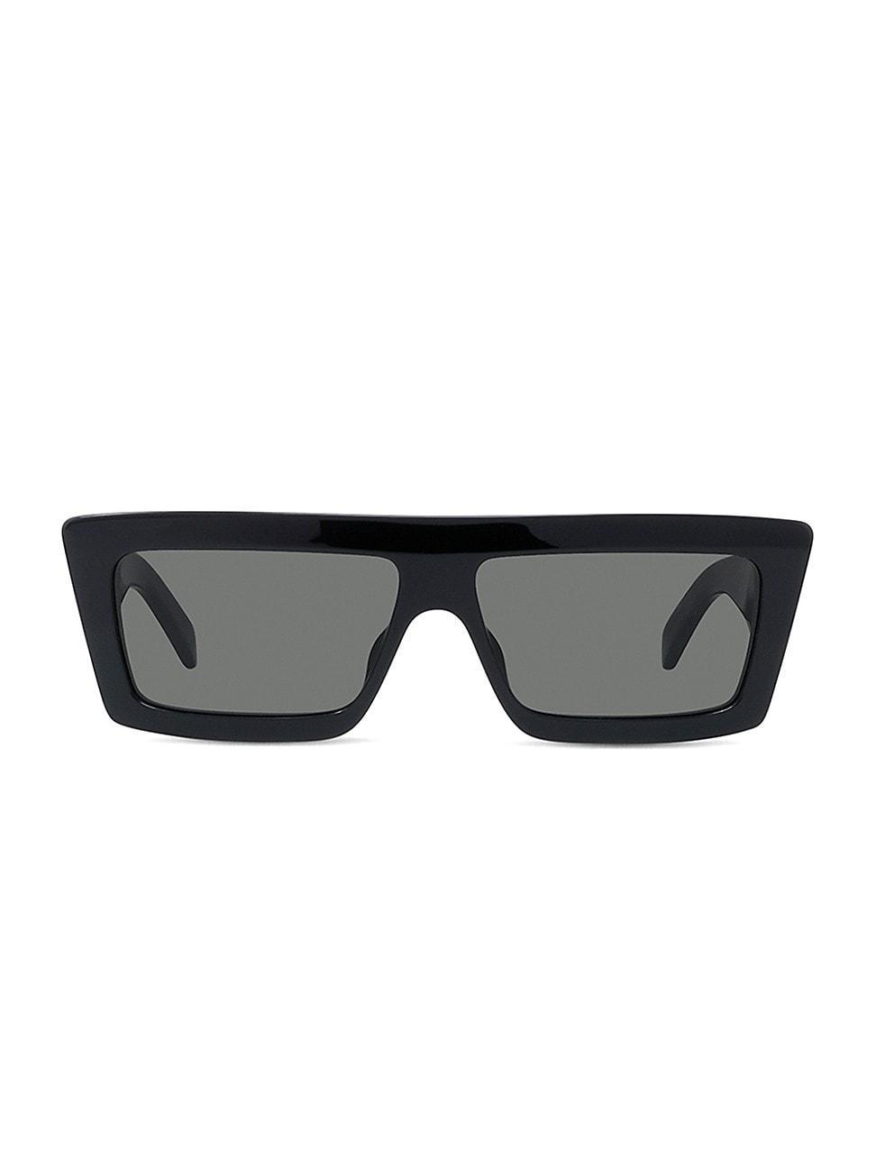 Logo Rectangle Acetate Sunglasses Product Image