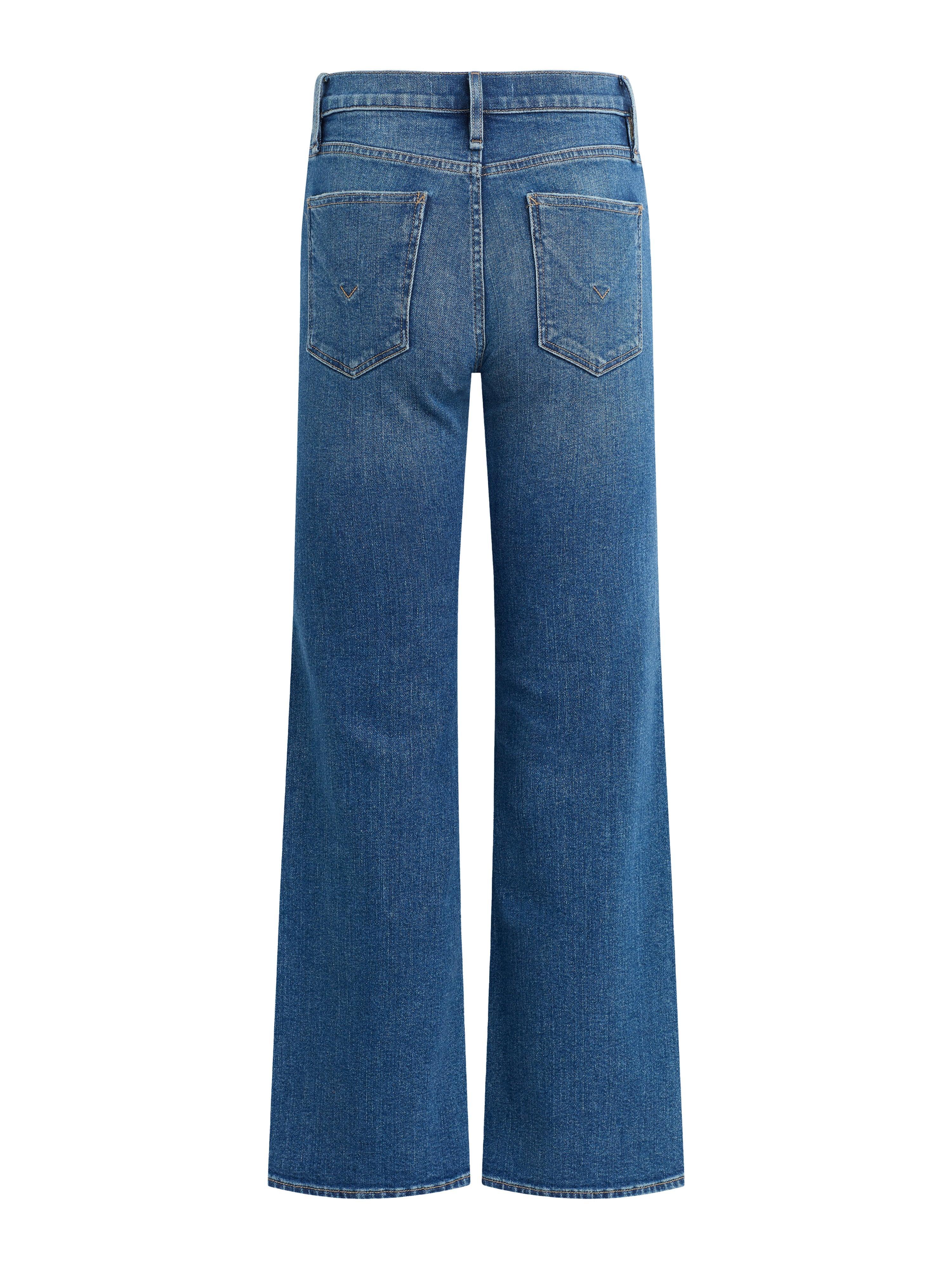 Rosie High-Rise Wide Leg Ankle Jean Female Product Image