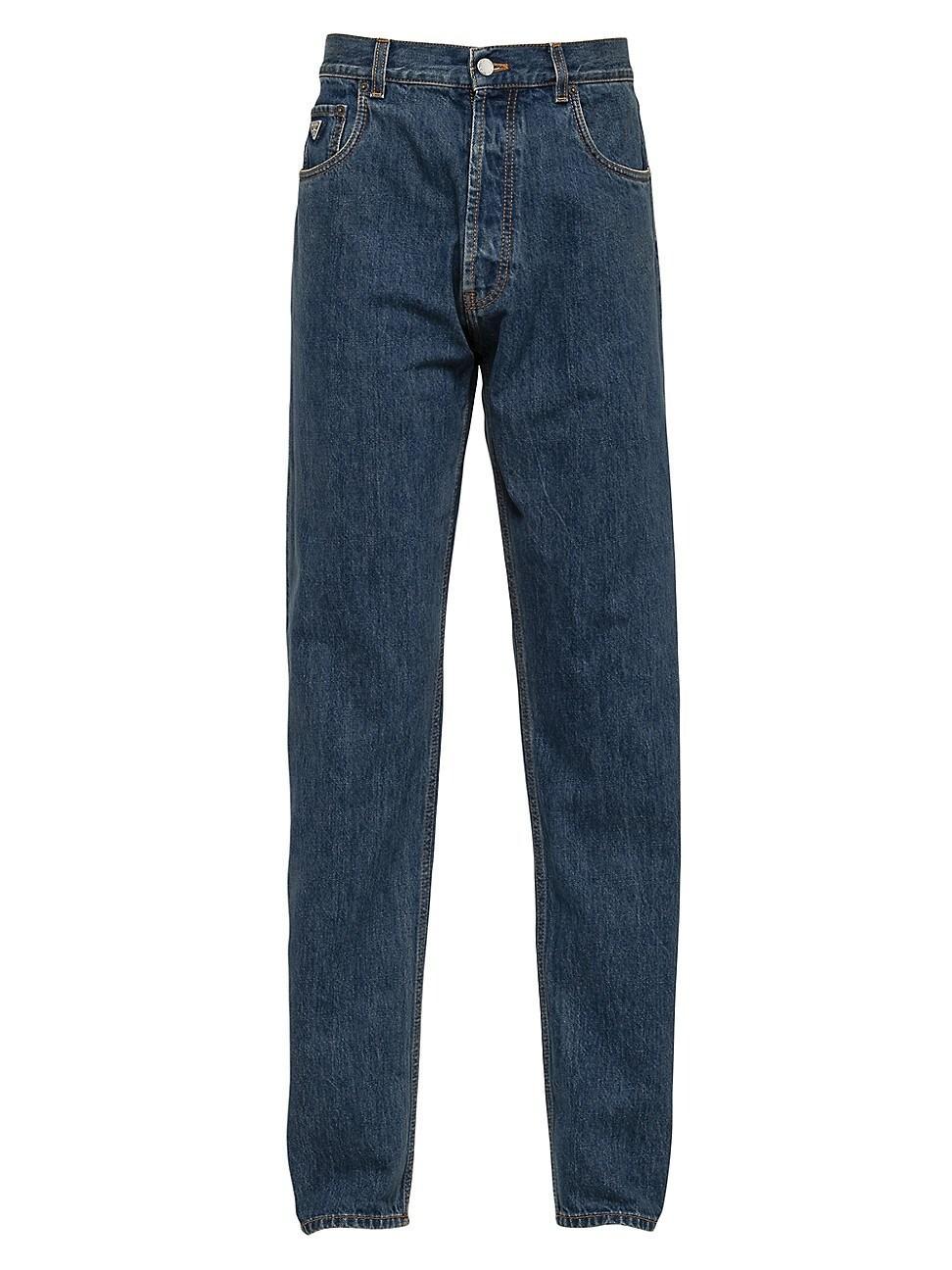 Mens Five Pocket Denim Jeans Product Image