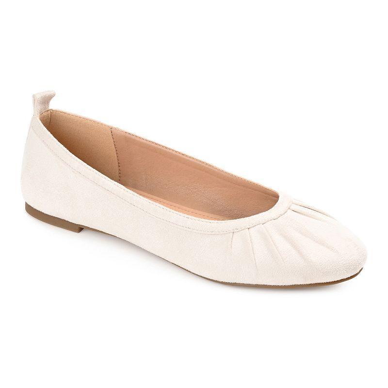 Journee Collection Tannya Tru Comfort Foam Womens Flats Ivory Product Image