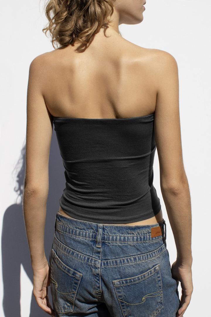 Bandeau top with bow Product Image