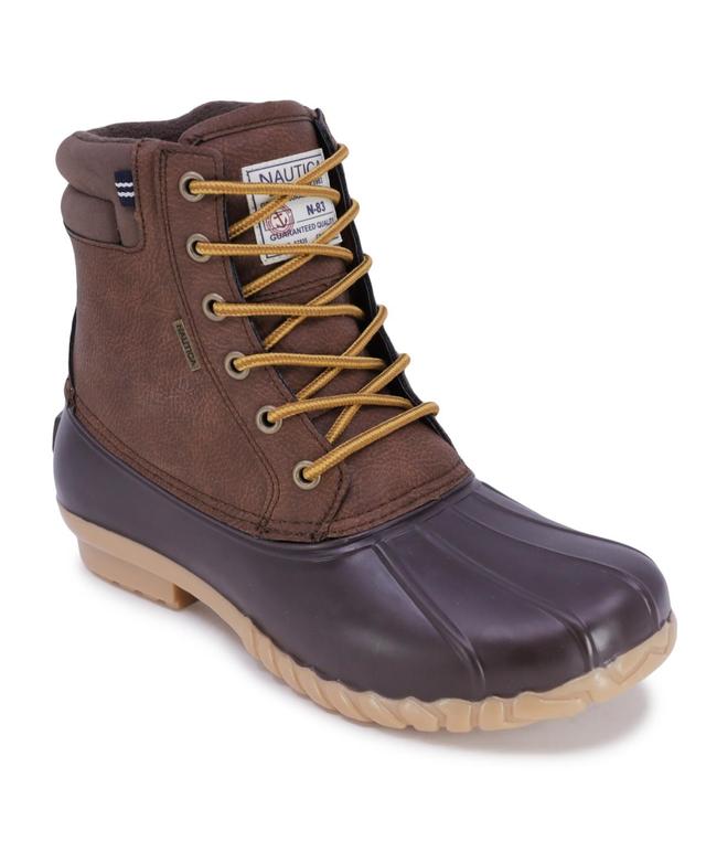 Nautica Mens Channing Cold Weather Boots - Charcoal Product Image