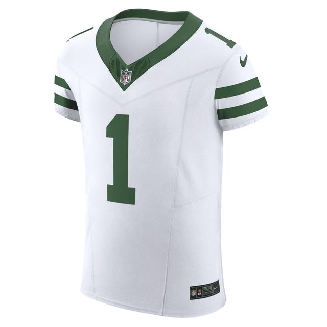 Mens Nike Ahmad Sauce Gardner New York Jets Alternate Vapor F.U.S.E. Elite Jersey Product Image