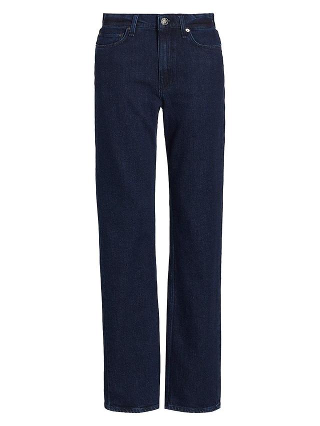 Womens Harlow Straight Mid-Rise Jeans - Deandre - Size 28 Product Image