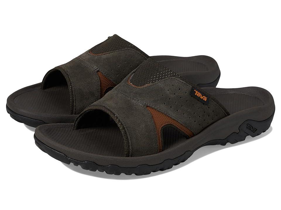 Teva Mens Katavi 2 Suede Slide Sandals Product Image