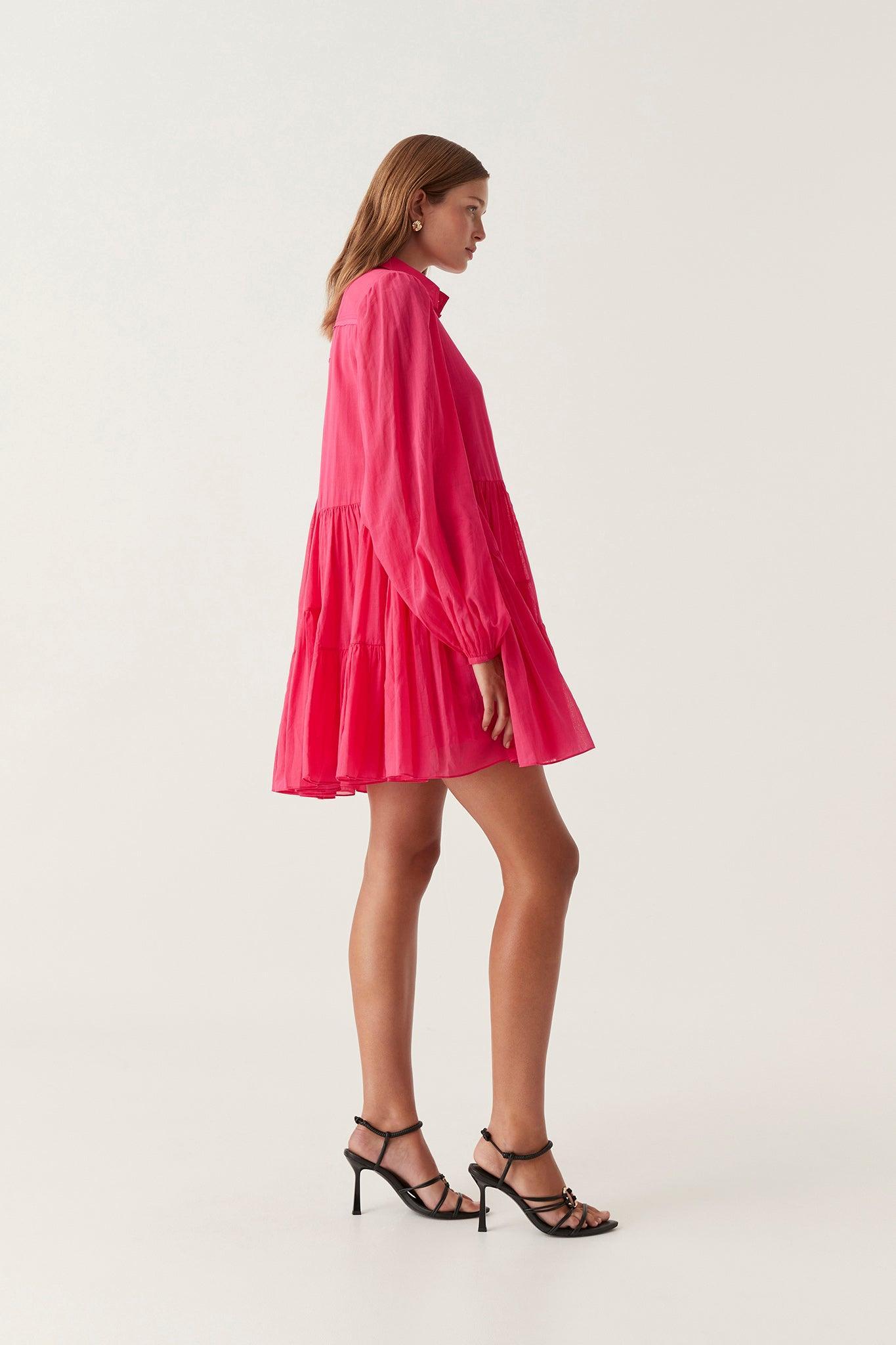 Georgia Smock Mini Dress Product Image