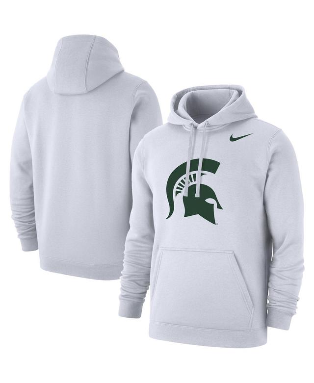 Mens Nike Michigan State Spartans Logo Club Pullover Hoodie Product Image