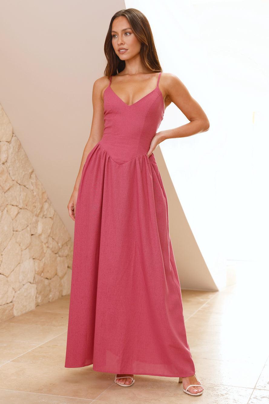 Zephy Maxi Dress Rose Product Image