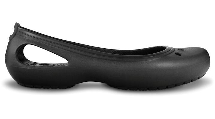 Crocs Kadee Black) Women's Slip on Shoes Product Image