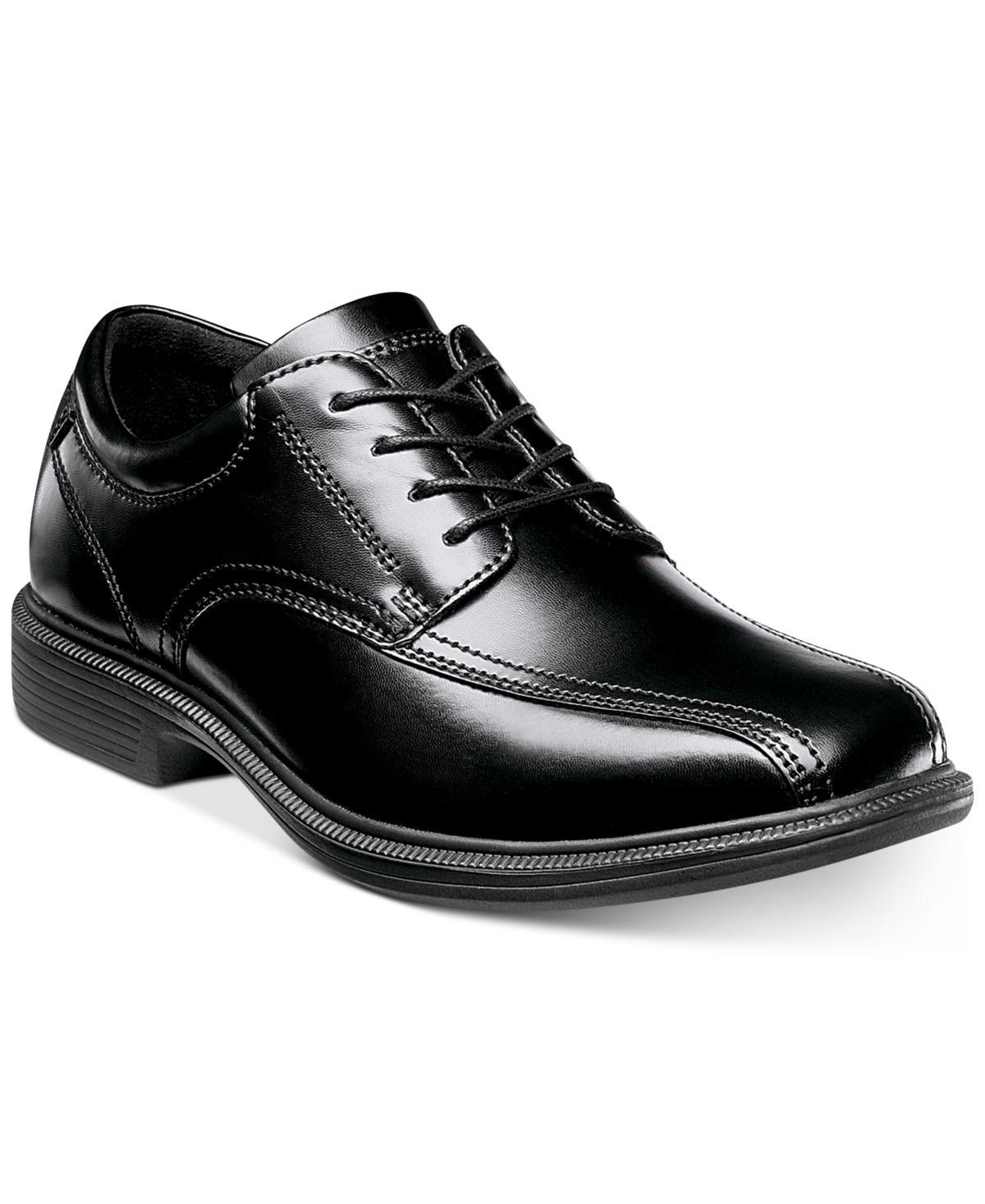 Nunn Bush Bartole Street Bicycle Toe Oxford with KORE Slip Resistant Walking Comfort Technology Men's Lace-up Bicycle Toe Shoes Product Image