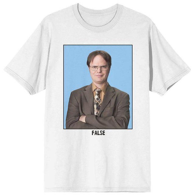 Mens The Office Dwight False Short Sleeve Graphic Tee Product Image