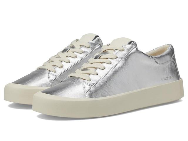 Gabi Metallic Leather Low-Top Sneakers Product Image